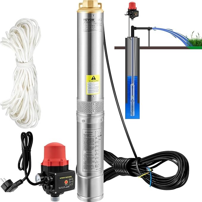 Vevor pompe immergée 750W